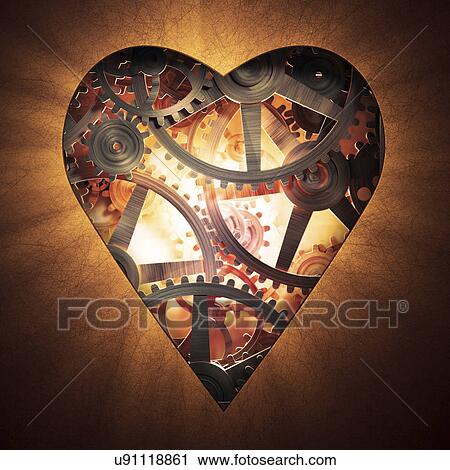 "Mechanics of the heart, illustration" View Large Illustration Clip Art - "Mechanics of the heart, illustration". Fotosearch