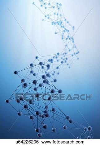 "Molecular model, illustration" View Large Illustration Stock Illustration - "Molecular model, illustration". Fotosearch