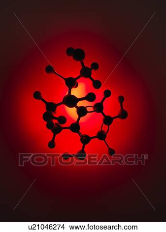 Molecular Model View Large Illustration Stock Illustration - Molecular Model. Fotosearch