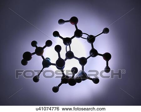 Molecular Model View Large Illustration Stock Illustration - Molecular Model. Fotosearch