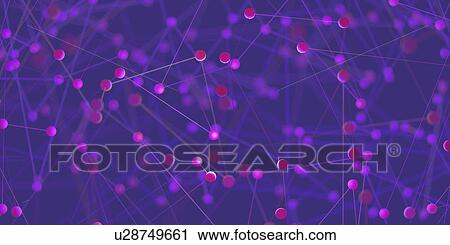 "Network, conceptual illustration" View Large Illustration Clip Art - "Network, conceptual illustration". Fotosearch