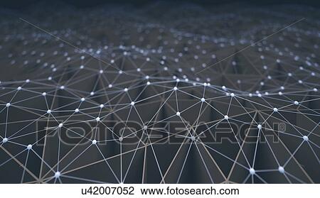 "Network, conceptual illustration" View Large Illustration Drawing - "Network, conceptual illustration". Fotosearch
