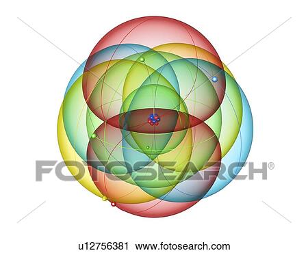 Clip Art - "Nitrogen, illustration". Fotosearch