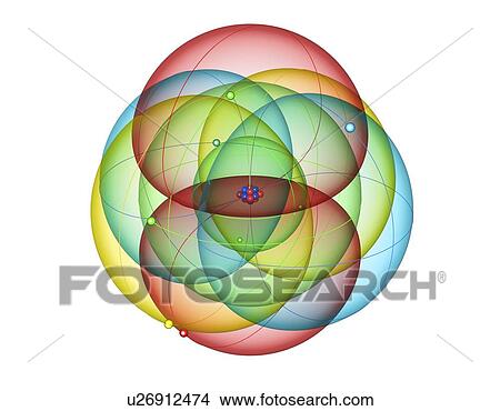 Stock Illustration - "Oxygen, illustration". Fotosearch