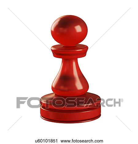 "Pawn chess piece, illustration" View Large Illustration Clip Art - "Pawn chess piece, illustration". Fotosearch
