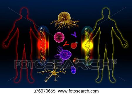 Stock Illustration - "Personalized Medication, illustration". Fotosearch