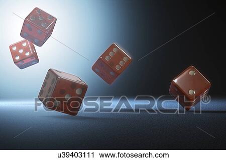 Clip Art - "Red di falling, illustration". Fotosearch
