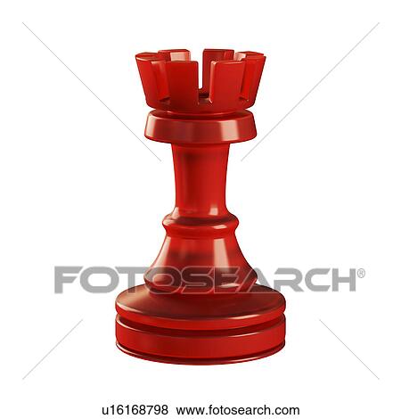 "Rook chess piece, illustration" View Large Illustration Stock Illustration - "Rook chess piece, illustration". Fotosearch