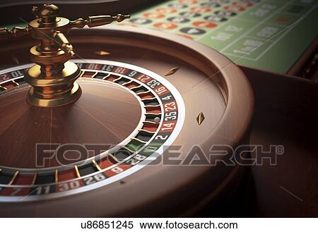 "Roulette wheel, illustration" View Large Illustration Stock Illustration - "Roulette wheel, illustration". Fotosearch