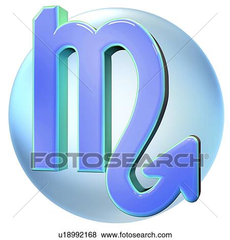 "Scorpio sign of the zodiac, illustration" View Large Illustration Stock Illustration - "Scorpio sign of the zodiac, illustration". Fotosearch