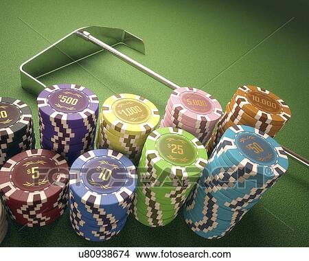 "Stacks of gambling chips, illustration" View Large Illustration Stock Illustration - "Stacks of gambling chips, illustration". Fotosearch