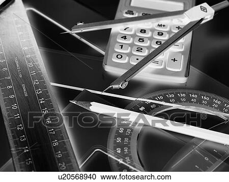 Clipart - Technical Drawing Equipment. Fotosearch