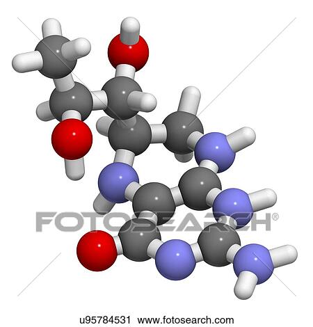 Clip Art - Tetrahydrobiopterin phenylketonuria drug. Fotosearch