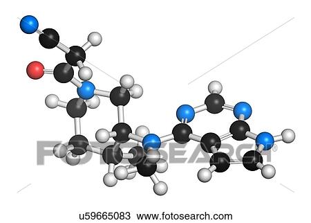 Tofacitinib rheumatoid arthritis drug View Large Illustration Drawing - Tofacitinib rheumatoid arthritis drug. Fotosearch