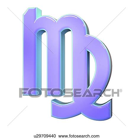 "Virgo sign of the zodiac, illustration" View Large Illustration Clipart - "Virgo sign of the zodiac, illustration". Fotosearch