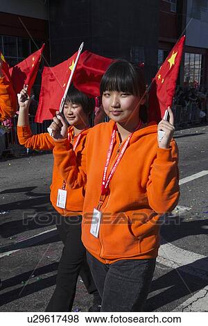 Stock Photo - "115th Golden Dragon Parade, Chinese New Year, 2014, Year of the Horse, Los Angeles, California, USA". Fotosearch
