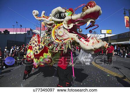 "115th Golden Dragon Parade, Chinese New Year, 2014, Year of the Horse, Los Angeles, California, USA" View Large Photo Image Stock Photo - "115th Golden Dragon Parade, Chinese New Year, 2014, Year of the Horse, Los Angeles, California, USA". Fotosearch