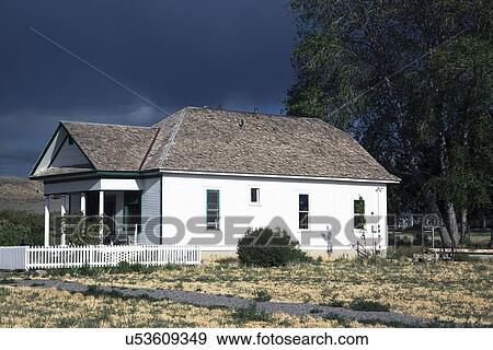 Stock Photo - "Antique home near Montrose, Colorado, USA". Fotosearch