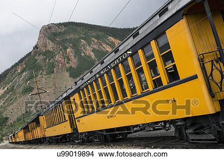 "Durango and Silverton Narrow Gauge Railroad featuring Steam Engine Train ride, Durango, Colorado, USA" View Large Photo Image Picture - "Durango and Silverton Narrow Gauge Railroad featuring Steam Engine Train ride, Durango, Colorado, USA". Fotosearch