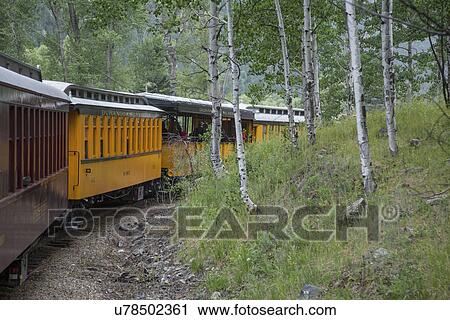 "Durango and Silverton Narrow Gauge Railroad Steam Engine Train ride, Durango, Colorado, USA" View Large Photo Image Stock Image - "Durango and Silverton Narrow Gauge Railroad Steam Engine Train ride, Durango, Colorado, USA". Fotosearch
