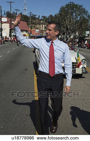 "Los Angeles Mayor Eric Garcetti and wife, Jacque McMillan march in 115th Golden Dragon Parade, Chinese New Year, Los Angeles, California, USA" View Large Photo Image Stock Photograph - "Los Angeles Mayor Eric Garcetti and wife, Jacque McMillan march in 115th Golden Dragon Parade, Chinese New Year, Los Angeles, California, USA". Fotosearch