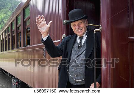 "Reenactor for William Jackson General Palmer, Durango and Silverton Narrow Gauge Railroad, Colorado, USA" View Large Photo Image Stock Image - "Reenactor for William Jackson General Palmer, Durango and Silverton Narrow Gauge Railroad, Colorado, USA". Fotosearch