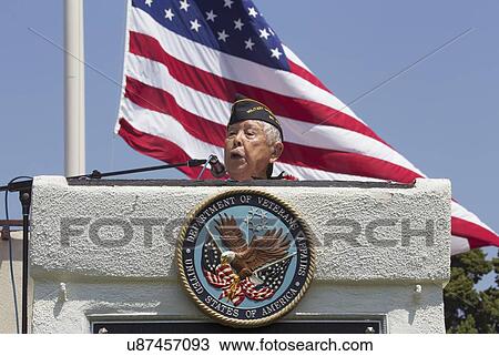 "Ret. Lt. Yoshito Fujimoto speaking at Los Angeles National Cemetery Annual Memorial Event, May 26, 2014, California, USA" View Large Photo Image Stock Image - "Ret. Lt. Yoshito Fujimoto speaking at Los Angeles National Cemetery Annual Memorial Event, May 26, 2014, California, USA". Fotosearch