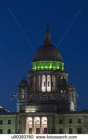 "Rhode Island State Capitol at dusk, Providence, Rhode Island" View Large Photo Image Stock Image - "Rhode Island State Capitol at dusk, Providence, Rhode Island". Fotosearch