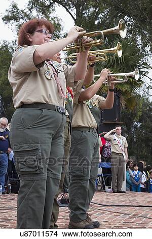 "Trumpets play Taps at 2014 Memorial Day Event, Los Angeles National Cemetery, California, USA" View Large Photo Image Picture - "Trumpets play Taps at 2014 Memorial Day Event, Los Angeles National Cemetery, California, USA". Fotosearch