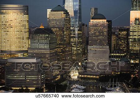 Aerial view of Manhattan and One World Trade Center View Large Photo Image Stock Image - Aerial view of Manhattan and One World Trade Center. Fotosearch