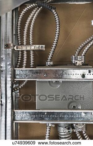 Circuit board in building structure View Large Photo Image Stock Photo - Circuit board in building structure. Fotosearch