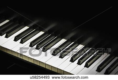 Close-up of piano keys View Large Photo Image Stock Image - Close-up of piano keys. Fotosearch