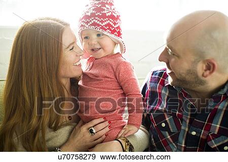 Family with baby son (2-3) View Large Photo Image Stock Photo - Family with baby son (2-3). Fotosearch