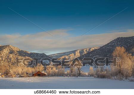 "New Castle, Scenic view of winter landscape" View Large Photo Image Stock Image - "New Castle, Scenic view of winter landscape". Fotosearch