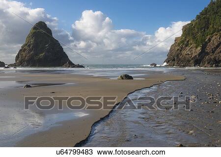 Scenic view of coastline View Large Photo Image Stock Image - Scenic view of coastline . Fotosearch