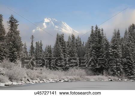 Scenic view of winter landscape View Large Photo Image Stock Image - Scenic view of winter landscape. Fotosearch