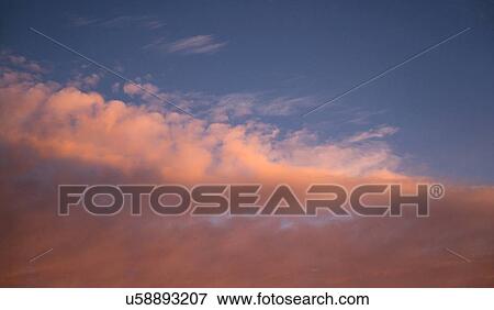 Sky with clouds at sunrise View Large Photo Image Stock Photo - Sky with clouds at sunrise. Fotosearch