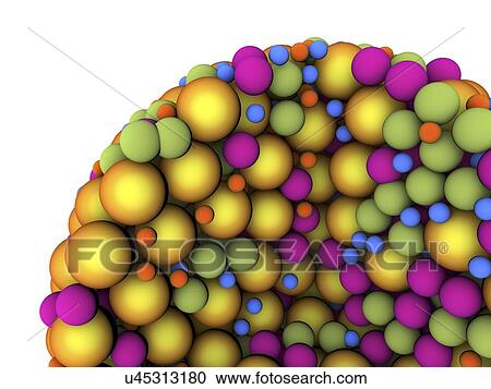 "Abstract molecule, artwork" View Large Illustration Clipart - "Abstract molecule, artwork". Fotosearch