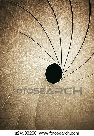 Clipart - "Aperture, illustration". Fotosearch