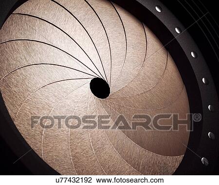 Drawing - "Aperture, illustration". Fotosearch