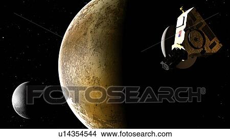 Artwork of New Horizons Mission View Large Illustration Stock Illustration - Artwork of New Horizons Mission. Fotosearch