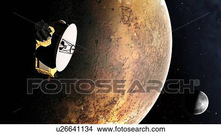 Artwork of New Horizons Mission View Large Illustration Stock Illustration - Artwork of New Horizons Mission. Fotosearch