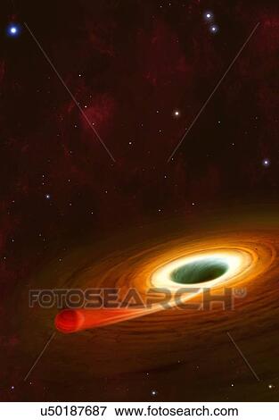 Stock Illustration - Artwork of planet around Alpha Centauri B. Fotosearch
