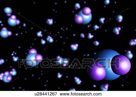 Artwork of water molecules View Large Illustration Stock Illustration - Artwork of water molecules. Fotosearch