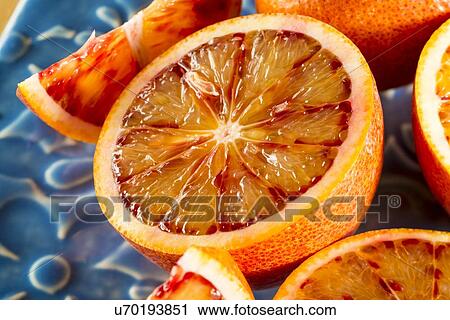 Stock Image - Blood orange. Fotosearch