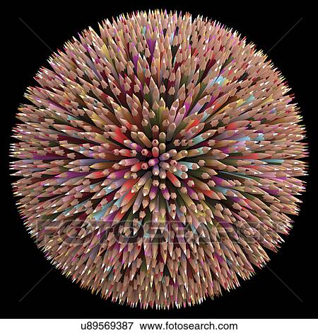 "Colouring pencils, illustration" View Large Illustration Stock Illustration - "Colouring pencils, illustration". Fotosearch