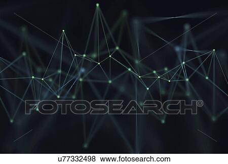 "Connecting lines, illustration" View Large Illustration Stock Illustration - "Connecting lines, illustration". Fotosearch