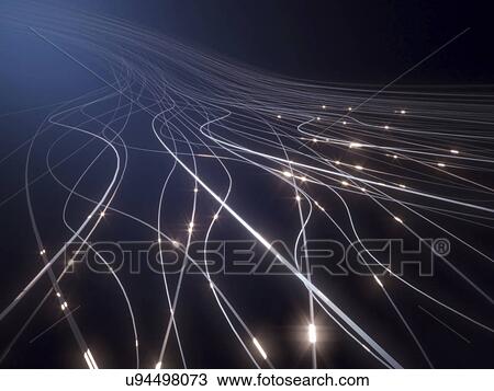 Drawing - "Connections, illustration". Fotosearch