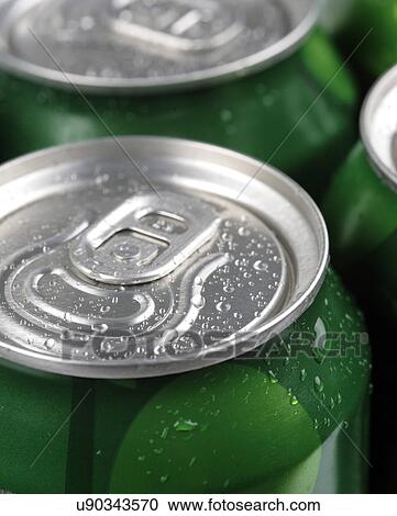 Stock Image - Drinks cans. Fotosearch