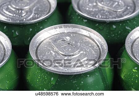 Stock Photograph - Drinks cans. Fotosearch